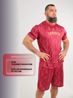 Костюм компрессионный шорты и футболка для тренировок