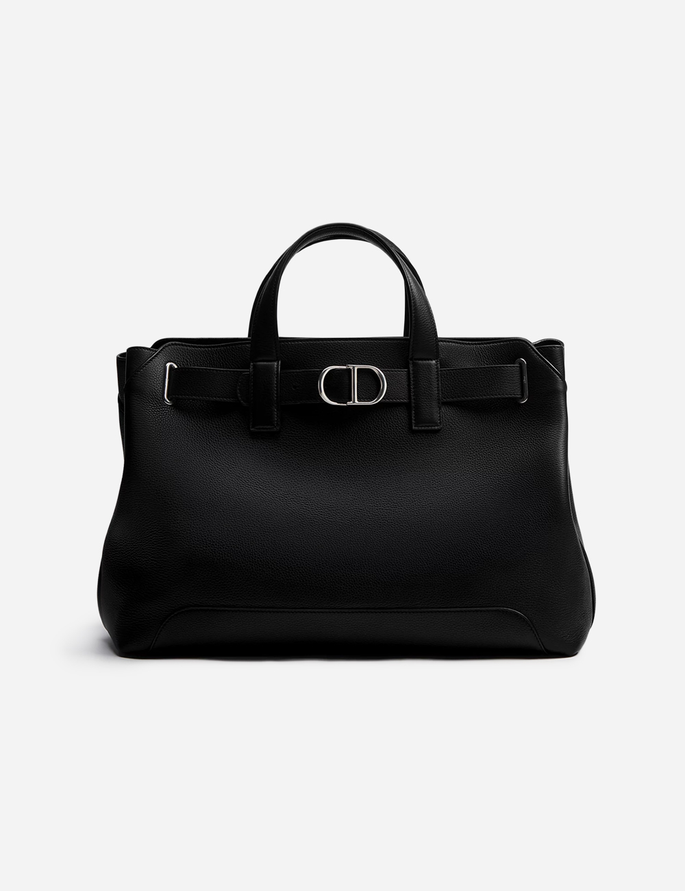Сумка Dior Medium Normandie Tote Bag "Black Grained Calfskin"
