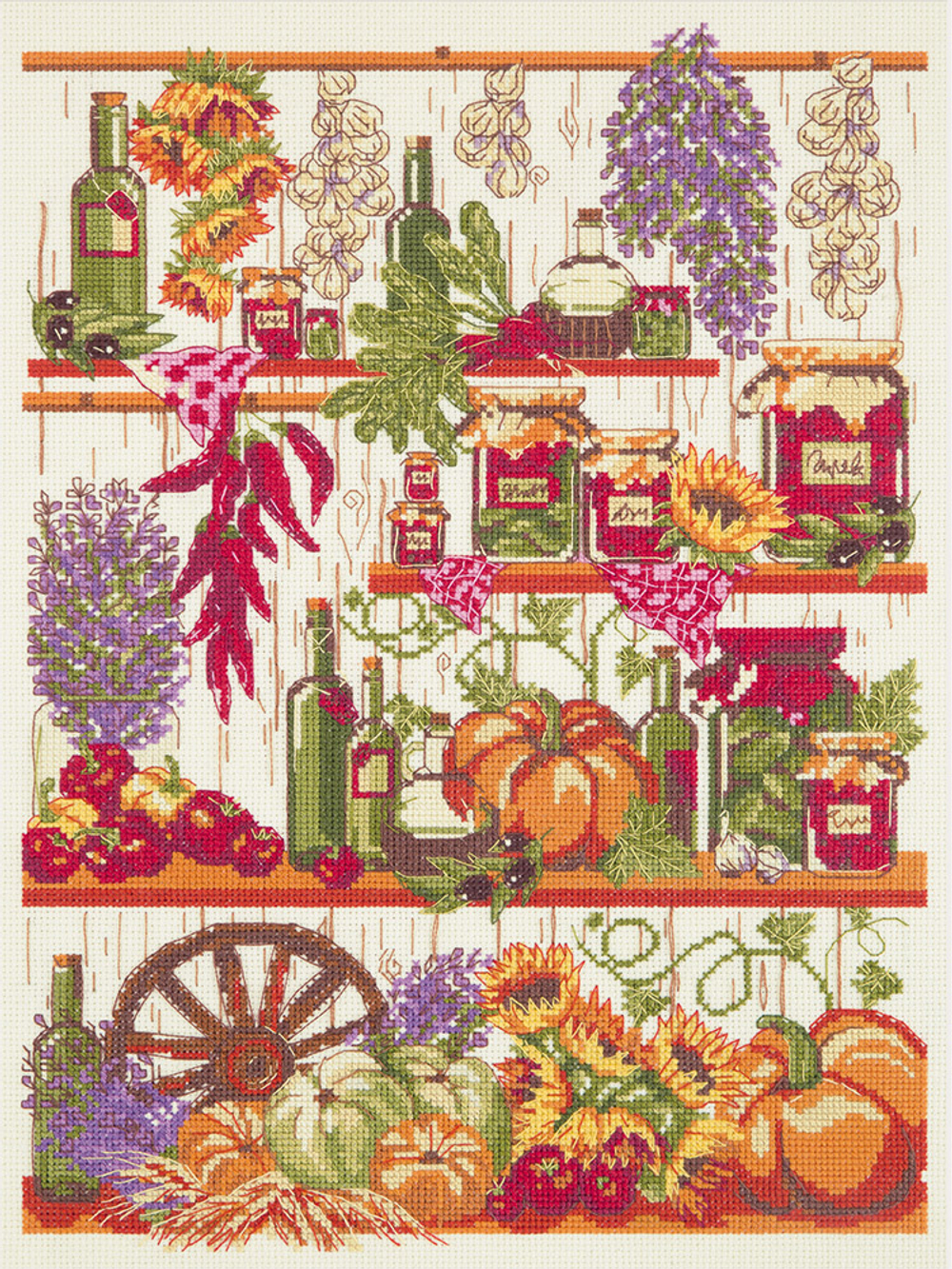 Набор для вышивания "PANNA"KT-7006 "Кладовая осени" 23 х 32.5 см