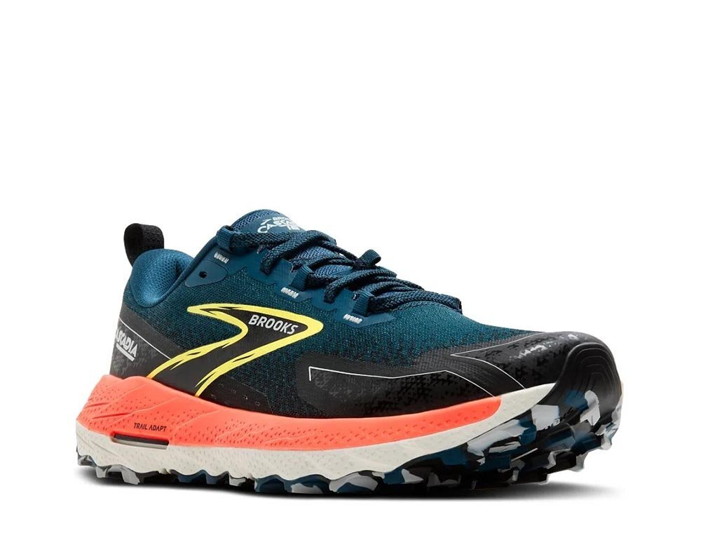 Кроссовки для бега мужские Brooks Cascadia 18 M Темно-синий и красный