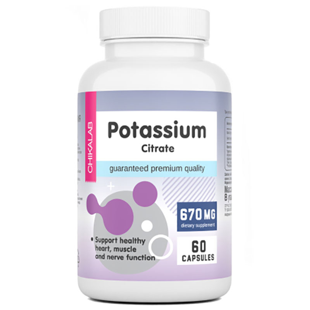 ChikaLab Potassium Citrate (60 капс.) [M]