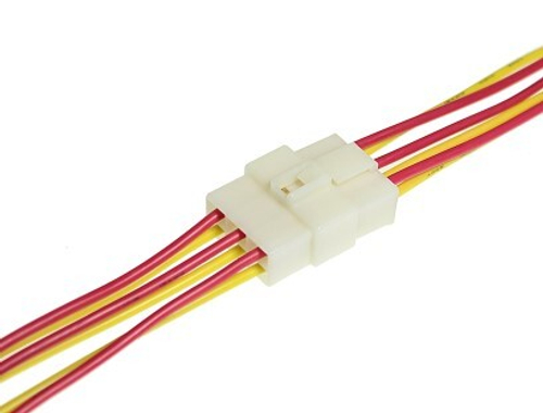 Разъем соединит. проводки 6 конт. 6.3 мм (папа+мама) с проводами (Nord Yada)