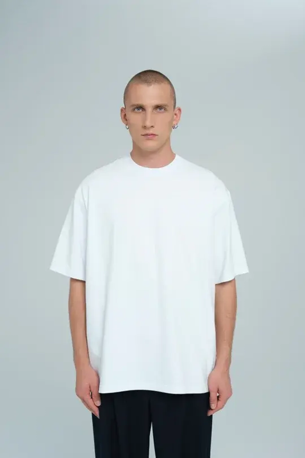 Футболка оверсайз | white