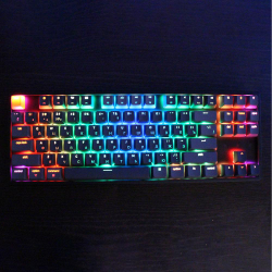 Клавиатура Keychron K8 (Blue Switch) Wireless RGB Black (K8-J2)
