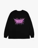 Купить Лонгслив Indigo Stuff Pink Metal черный Лонгслив Indigo Stuff Pink Metal черный