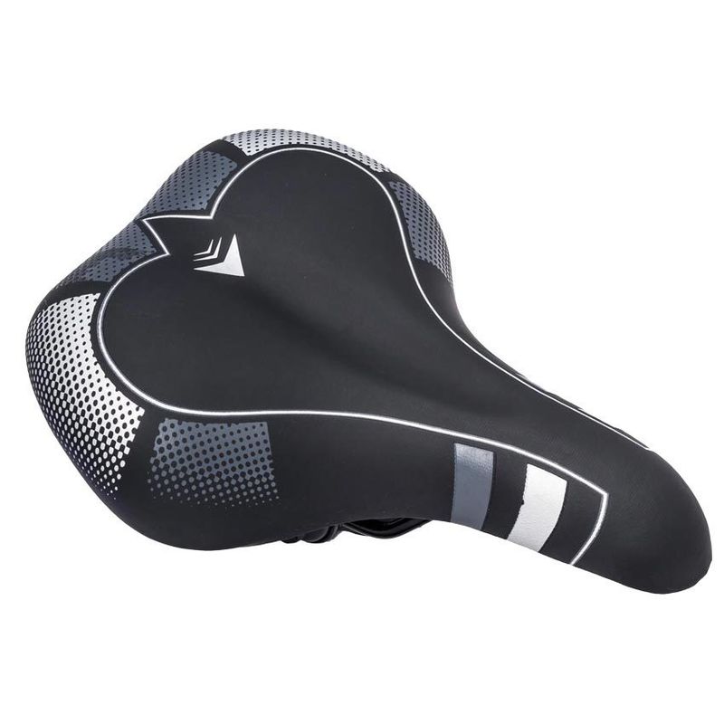 Седло на независимых пружинах «KMS Classic» для взрослого велосипеда