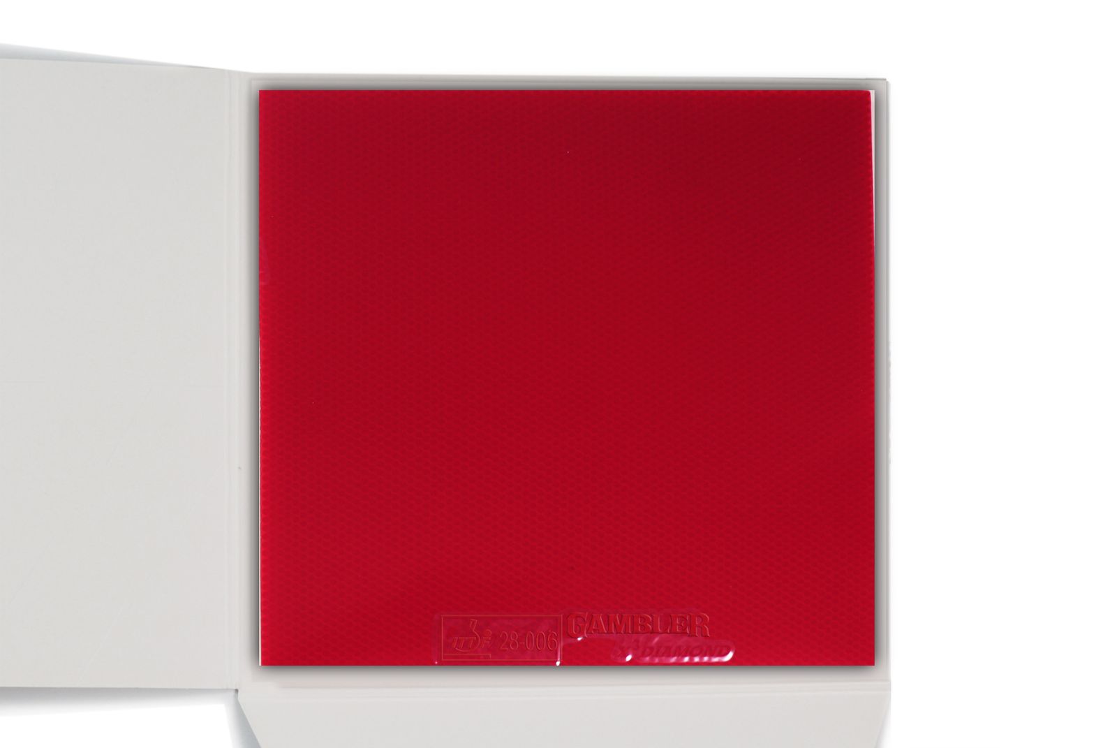 Накладка для ракетки GAMBLER BURST 2.1MM RED фото №2