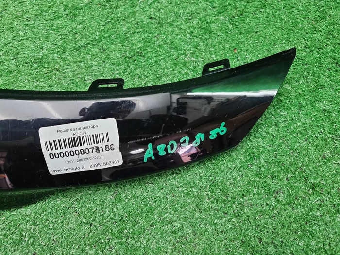 Накладка решетки радиатора JAC JS3 (2023-н.в.)