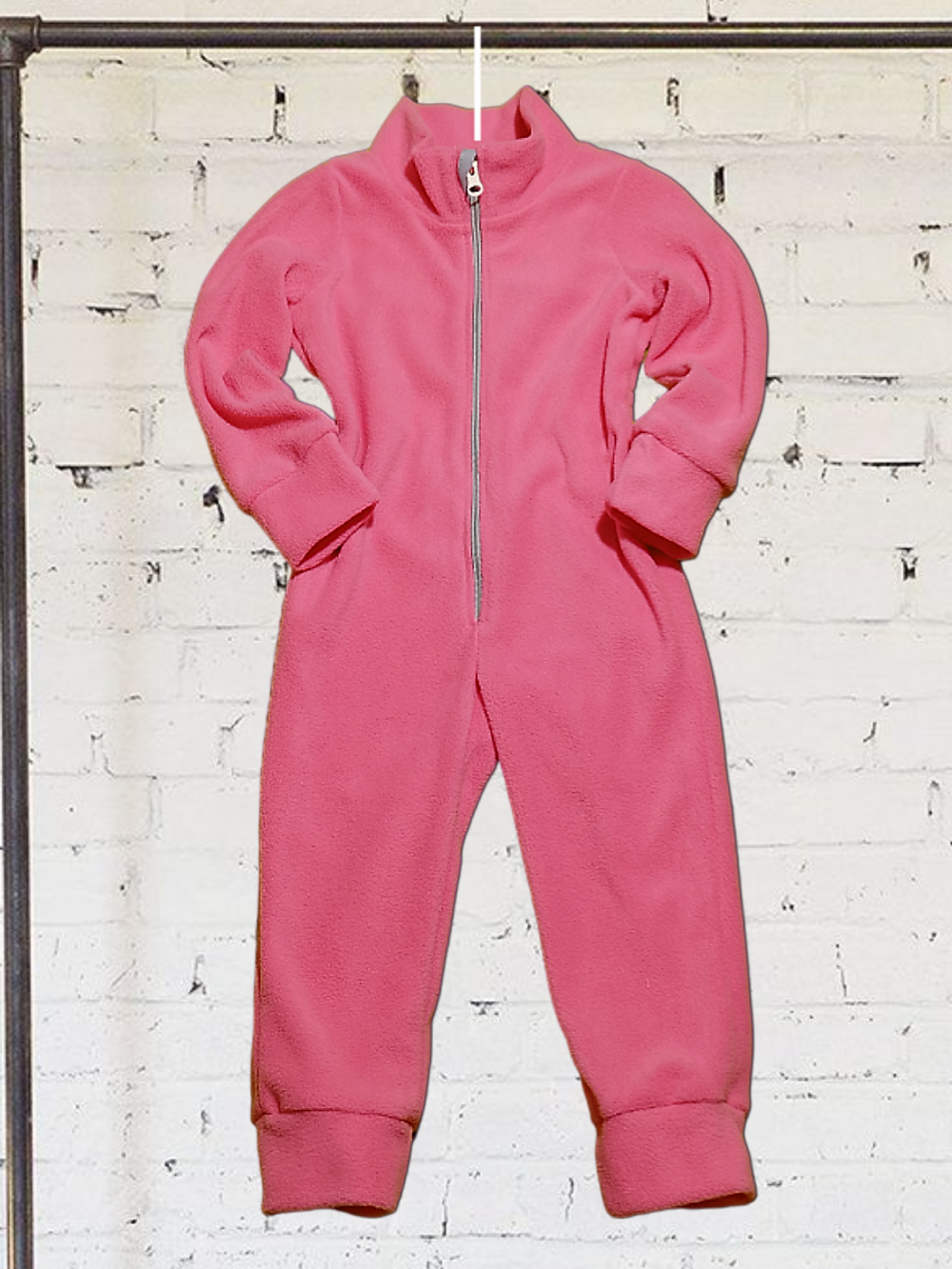 1141 Комбинезон детский флис коралл (60-116)
