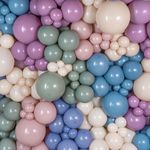 Шар (18''/46 см) Белый песок, пастель ретро, 1 шт.