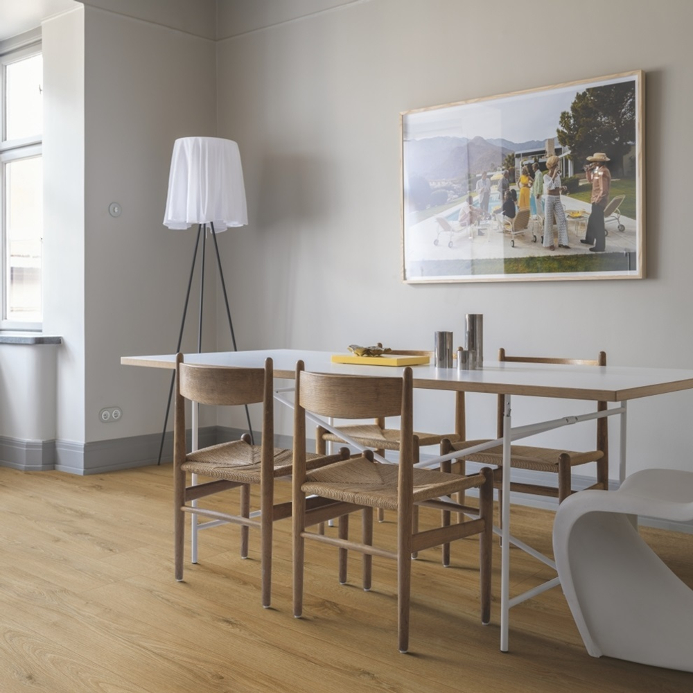 Кварц-винил LVT Pergo Glomma pad pro 6 мм ДУБ ЭЙФЕЛЬ КОРИЧНЕВЫЙ 1.873 м2