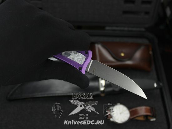 Нож фронтальный Steelclaw Аргон-03 - рукоять алюvиний, клинок D2