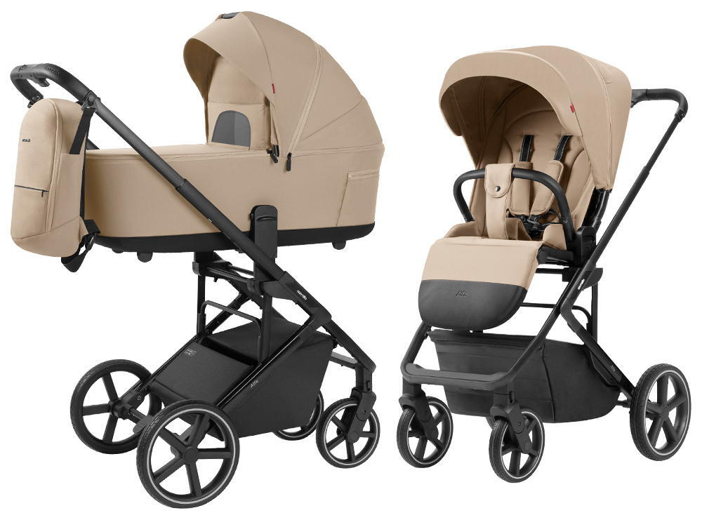 Коляска 2 в 1 Carrello Alfa 2025 CRL-6522 Natural Beige