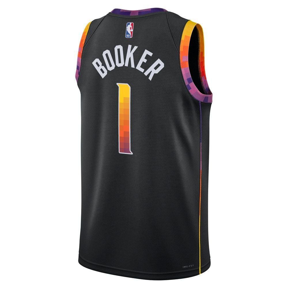 Футболка Nike Jersey Devin Booker Phoenix Suns NBA T-shirt Black