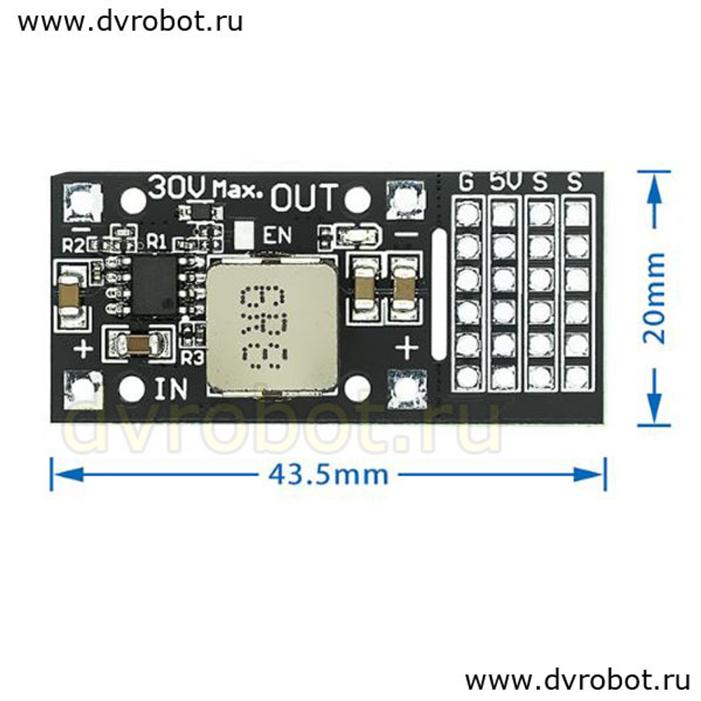 Понижающий модуль SY8205/5V-5A