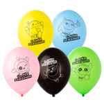 Шар латексный 35см С ДР! Эгги гонки (Ассорти)