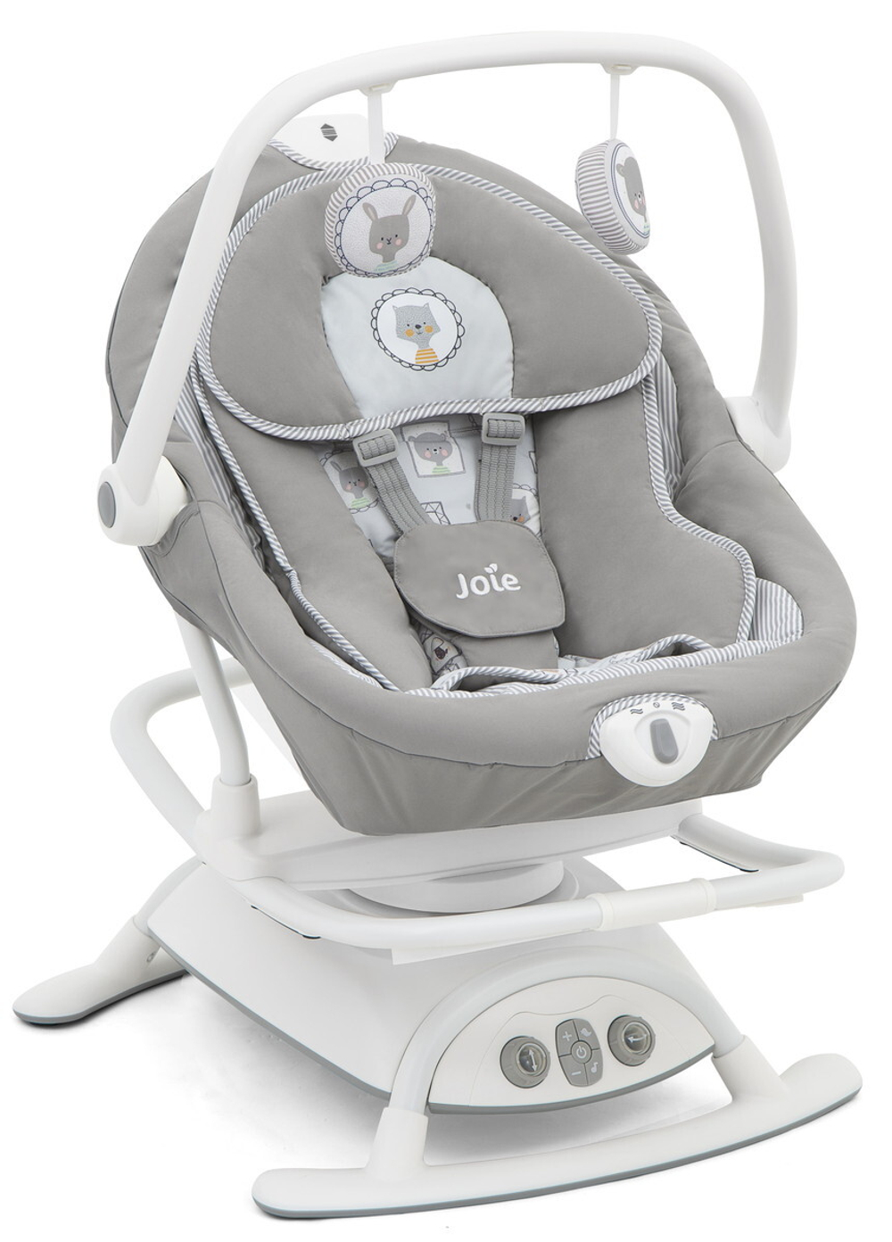 Детский шезлонг-люлька Joie Sansa GTD Portrait