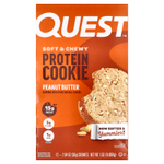 Quest Nutrition, Protein Cookie, арахисовая паста, 12 штук, 58 г (2,04 унции)