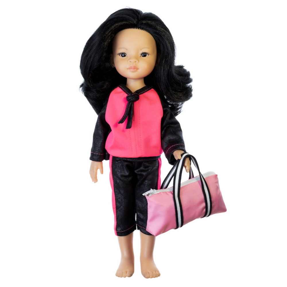 1_Спортивный костюм с сумкой для кукол Paola Reina 32 см (894)