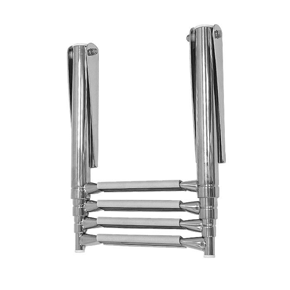 Трап телескопический складной, 4 серых ступени (ширина 320 мм.) (10269445)