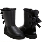 Угги Bailey Bow Metallic Black