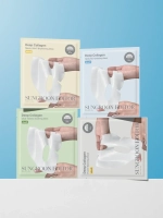 Sungboon Editor Успокаивающая гидрогелевая маска Deep Collagen Cica Teatree Soothing Mask 37 гр