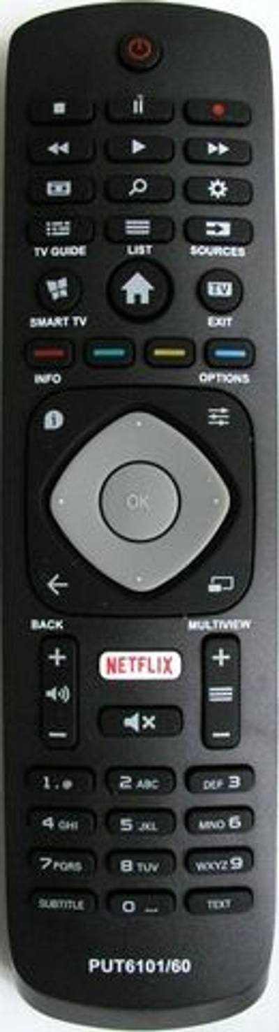 Пульт для PHILIPS 49PUT6101/60 398GR08BEPHN11HL box Smart Netflix