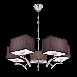 Citilux Эвора Квадро CL460252 Люстра с чёрными абажурами