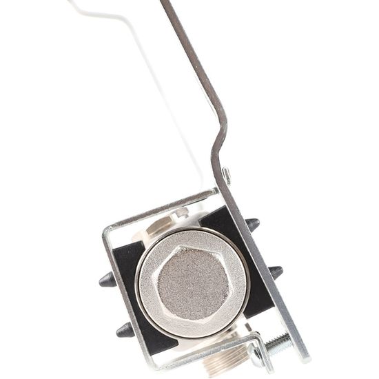 Коллектор Rommer 1"x3/4" на 7 контуров для радиаторной разводки (нерж. сталь) RMS-4401-000007