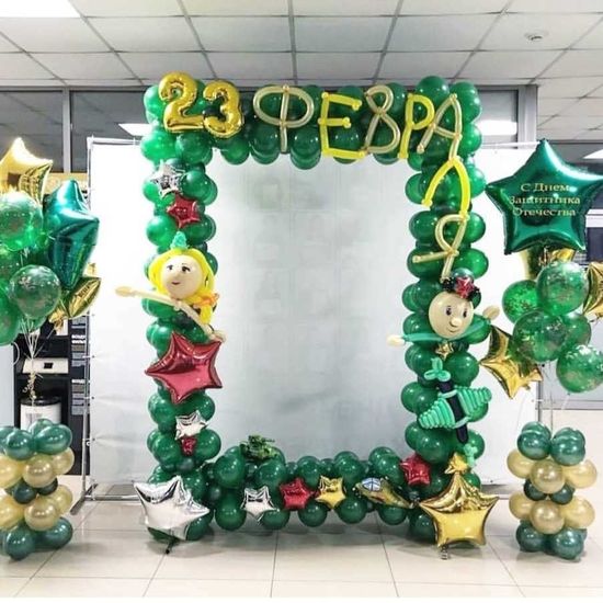 Оформление на 23 февраля №4