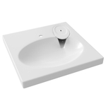 Раковина над стиральной машиной "ОРЕОЛ" 60*60 ш*г, с кронштейнами (MIXLINE)