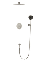 Душевая система встраиваемая WONZON & WOGHAND STICK, Брашированный никель (WW-88939017-BN)