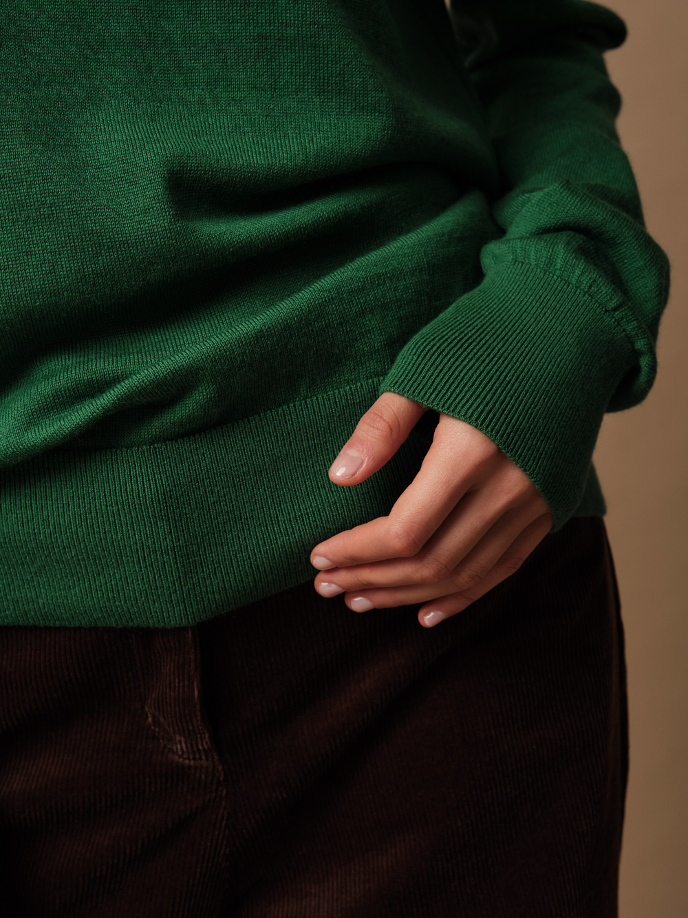 J0215 Джемпер женский, зеленый dbr (M)