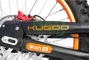 Электропитбайк KUGOO WISH 03 2000W (60V/27Ah) фото №21