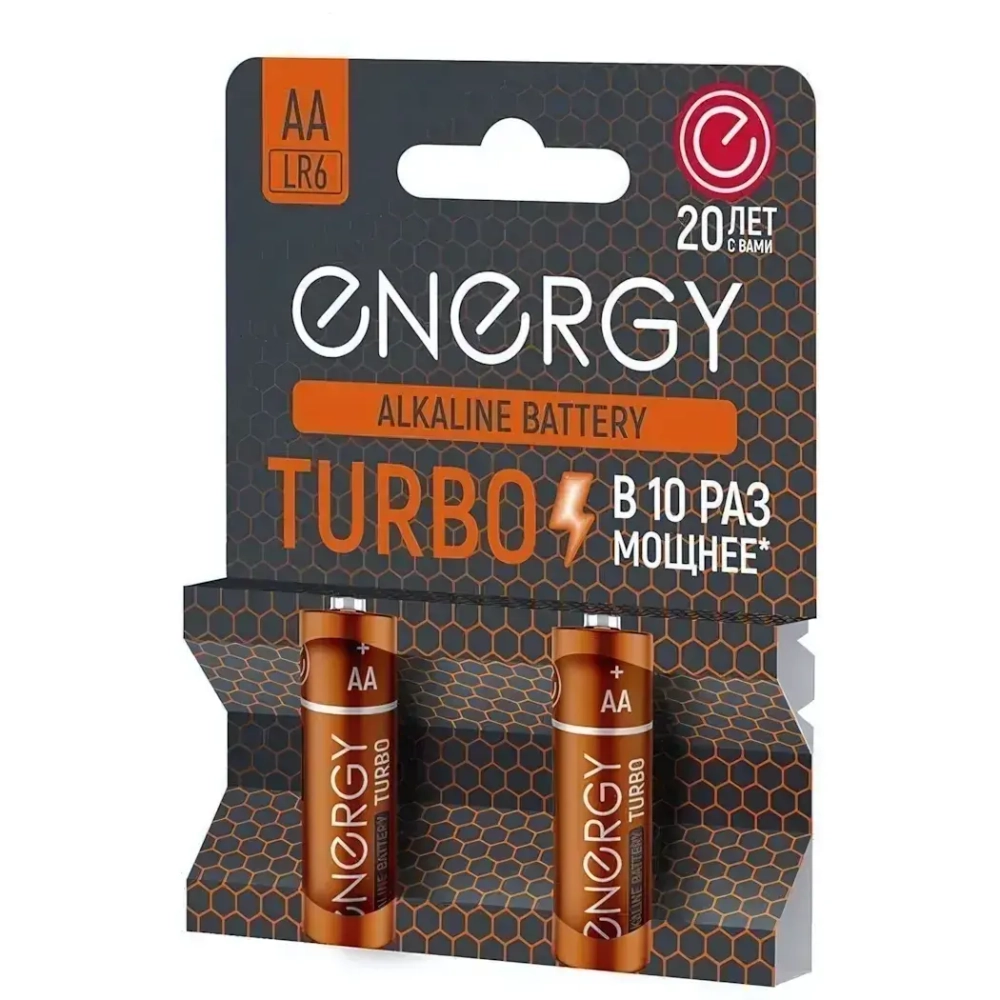 Батарейка алкалиновая Energy Turbo LRB (AА)