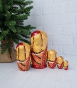 Матрешка Виды города 15см 5мест