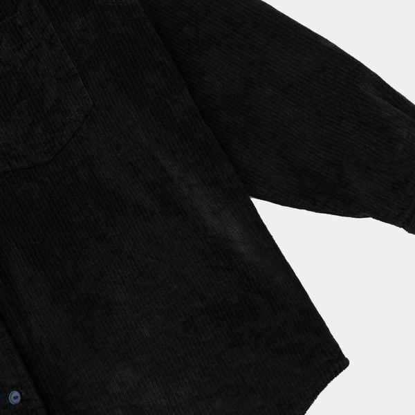 Рубашка SS24 Velvet Dyed черная - фото 3