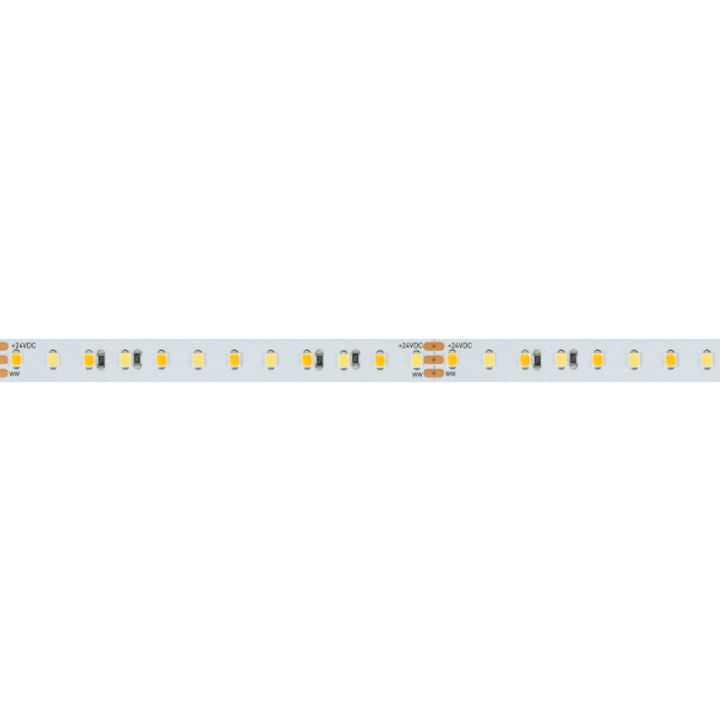 Светодиодная лента Arlight 23W/m 120LED/m 2835SMD теплый белый/белый 5M 025209(2)