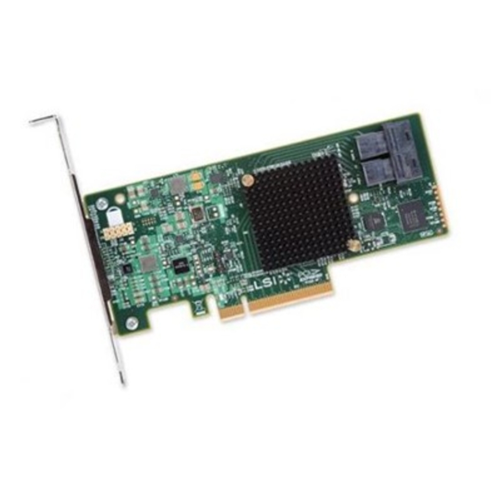 Восьмипортовый внутренний хост-адаптер Broadcom SAS 9300-8i (Pass-through)