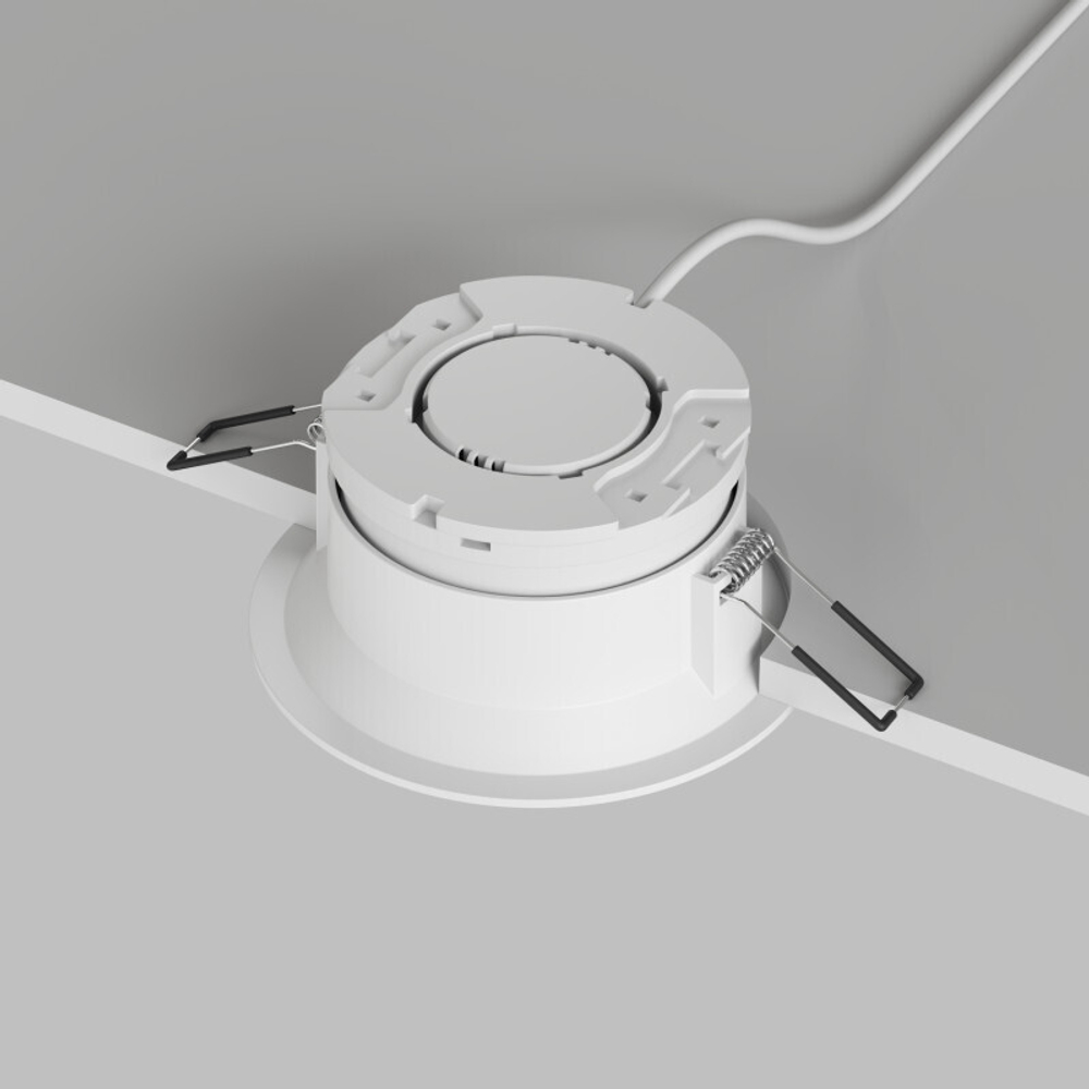 Встраиваемый светильник INER, до 15 Вт LED, GX53, IP20, алюминий, белый