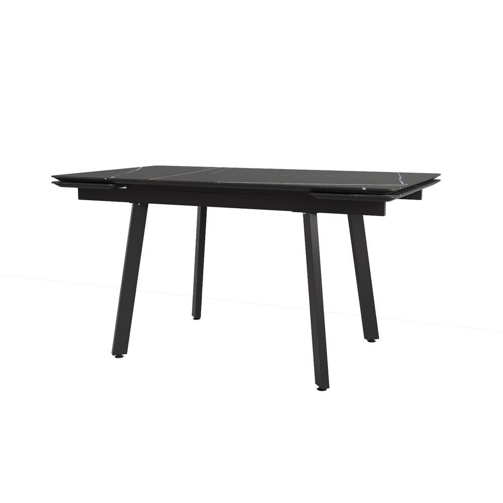 Стол стеклянный Лорд (Мрамор чёрный),ДСВ-Мебель, г.Пенза