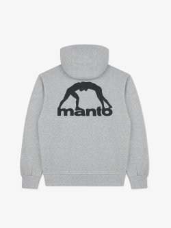 Худи MANTO PEACEFUL VIOLENCE серое