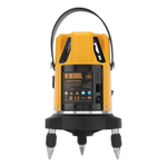 Лазерный уровень LX3, 10 м, ± 0,3 мм/1 м, 635 нм, 4 вертикальных, 1 горизонтальная плоскости, резьба 5/8" Denzel