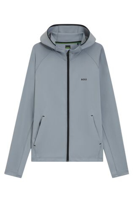 Куртка теннисная BOSS Sicon Active - dark grey