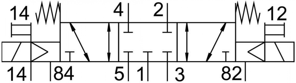 MEH-5/3G-1/8-P-S-B Распределитель с электроуправлением