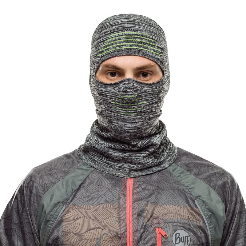 Балаклава тонкая Buff Balaclava Dryflx Light Grey Фото 2