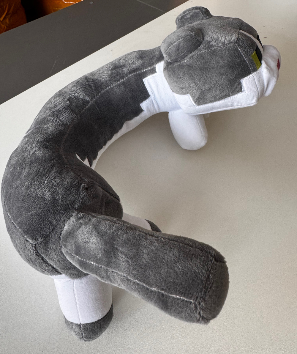 Котик-подушка «Майнкрафт»