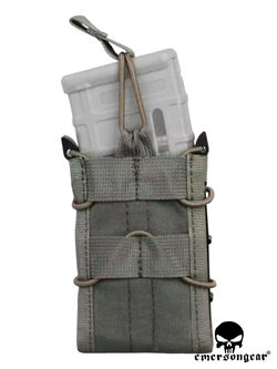 Отрытый подсумок для 1 магазина EmersonGear M4 Single Unit Magazine Pouch (EM6345FG). Олива