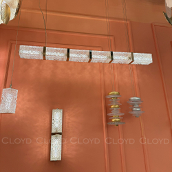 Подвесной светильник Cloyd PROMENADE P1 / шир. 110 см - золото (арт.11527)