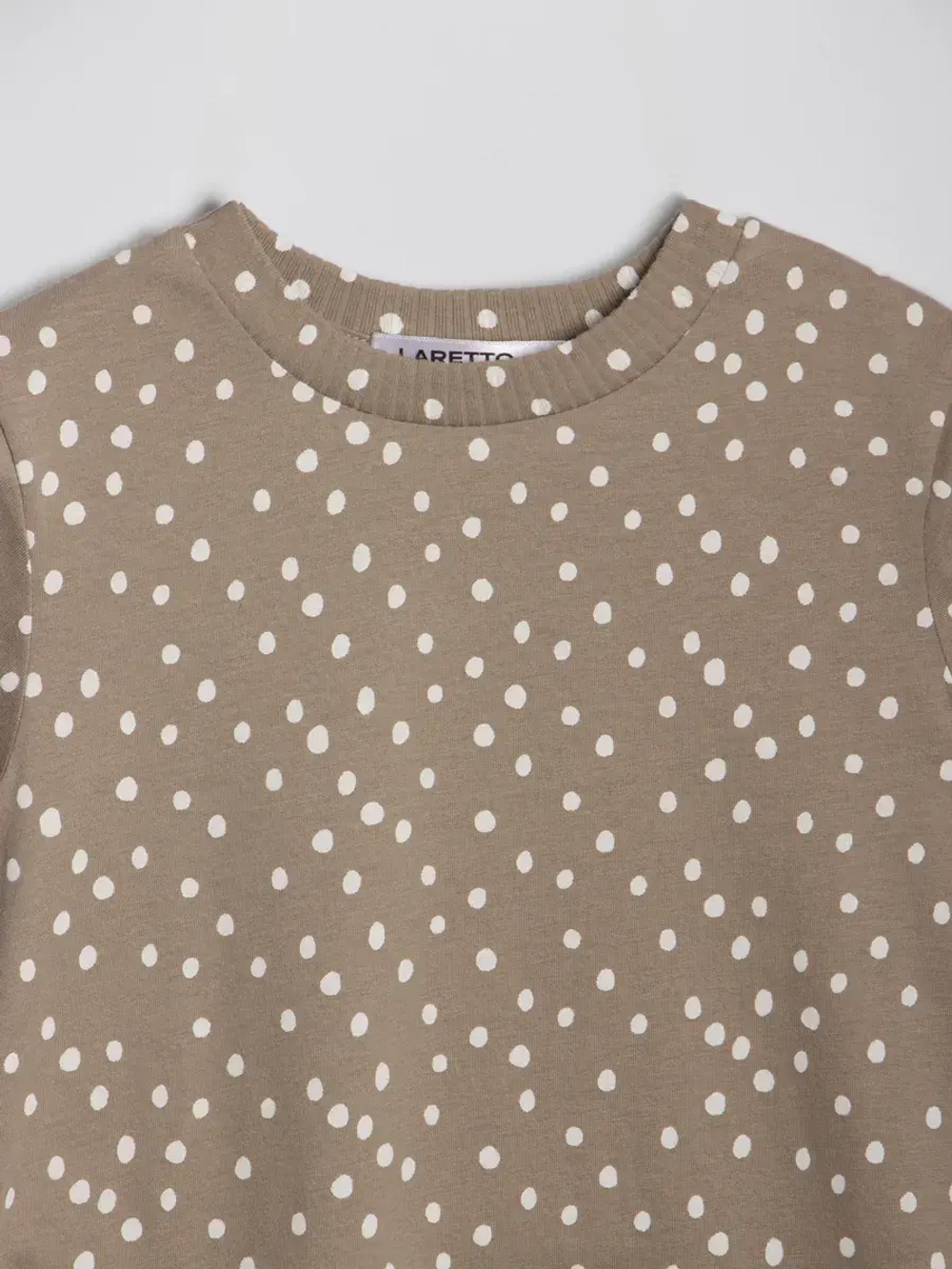 Платье для девочки в горошек